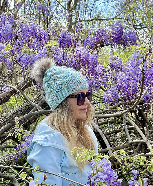 Double Cable Beanie Hat
