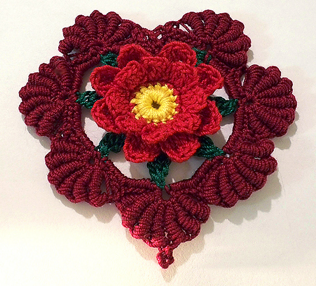 Floral Fantasy Valentine Heart