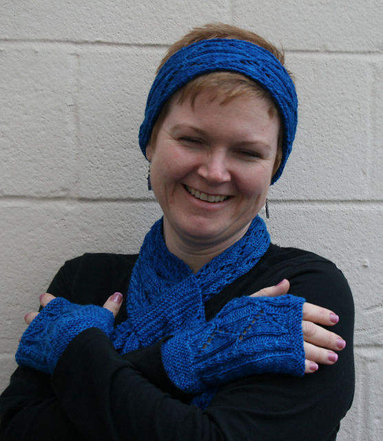 Cozumel Scarf and Mitts