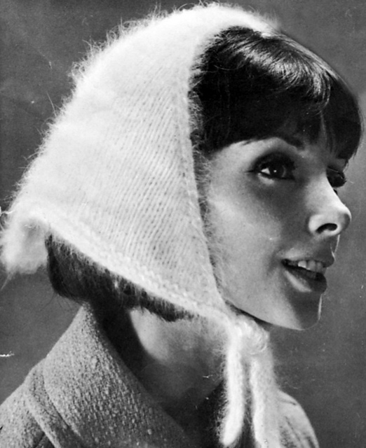 Angora Headscarf