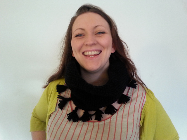Black Tassel Cowl