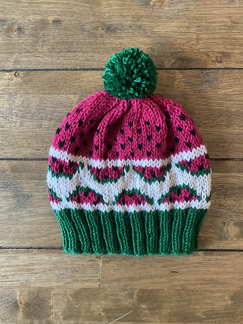 Whimsical Watermelon Hat