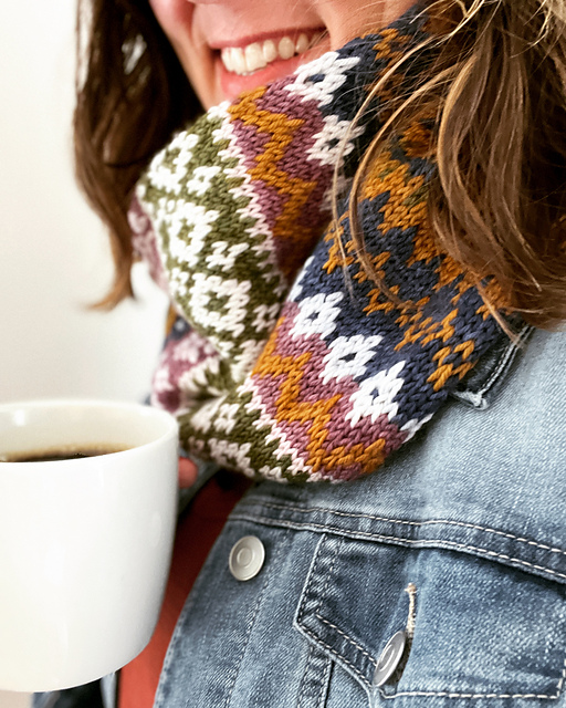 Coffee Date Cowl