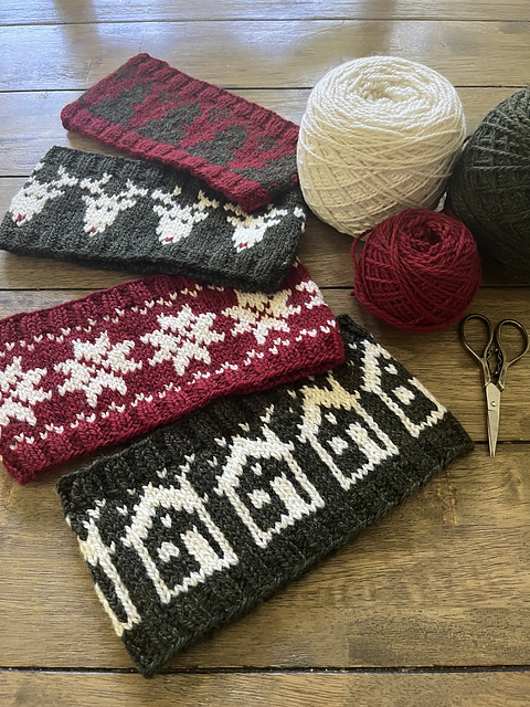 Cozy Christmas Ear Warmer Collection