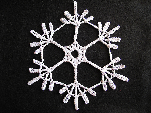 Light-as-a-feather Snowflakes: Snowflake A