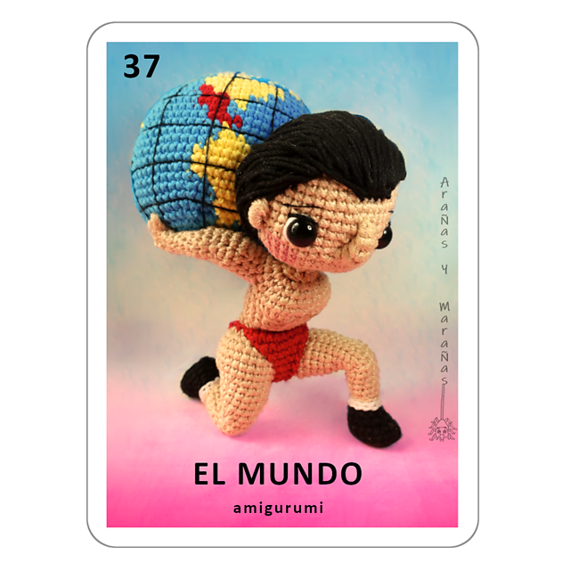 37 EL MUNDO amigurumi