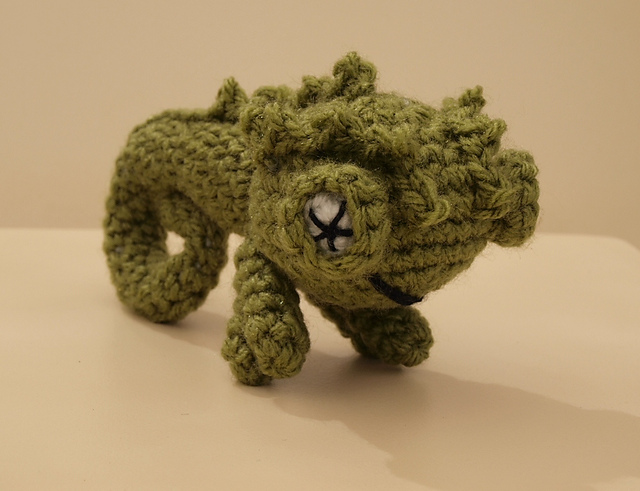 Chameleon. Heads or tails? 