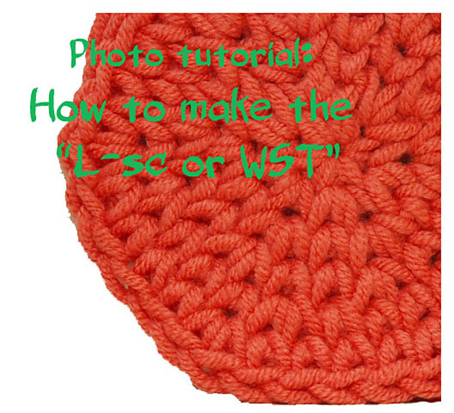 Leg Single Crochet. Photo Tutorial