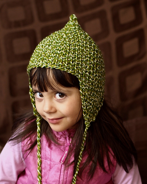 Tunisian pixie hat