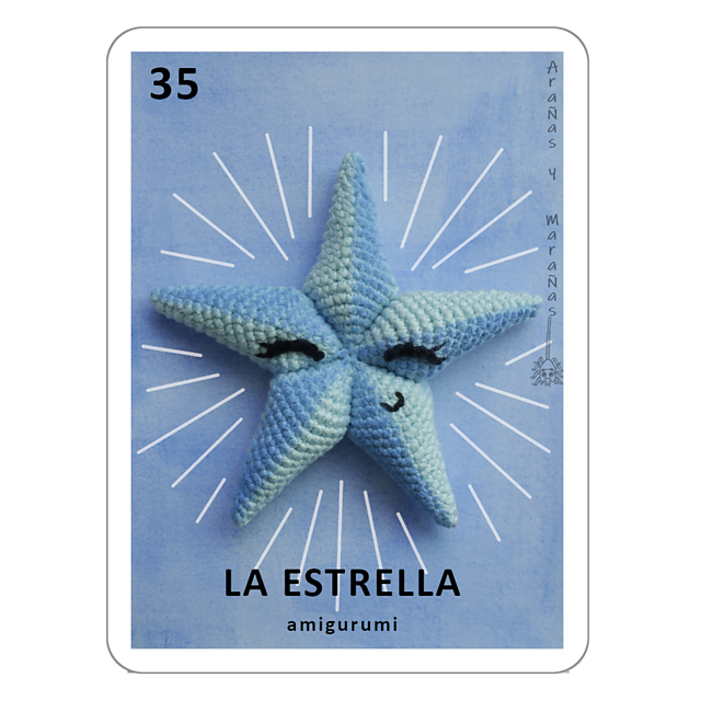 35 LA ESTRELLA amigurumi