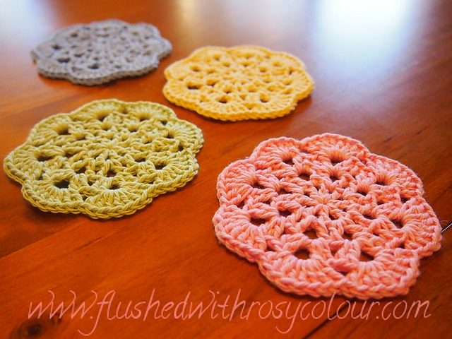 Four Round Doily