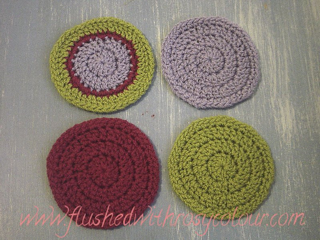 Simple Circle Coasters