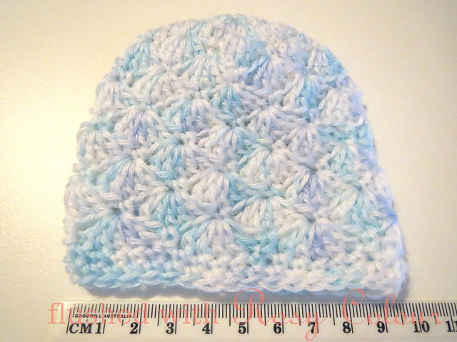 7 Shells Preemie Beanie