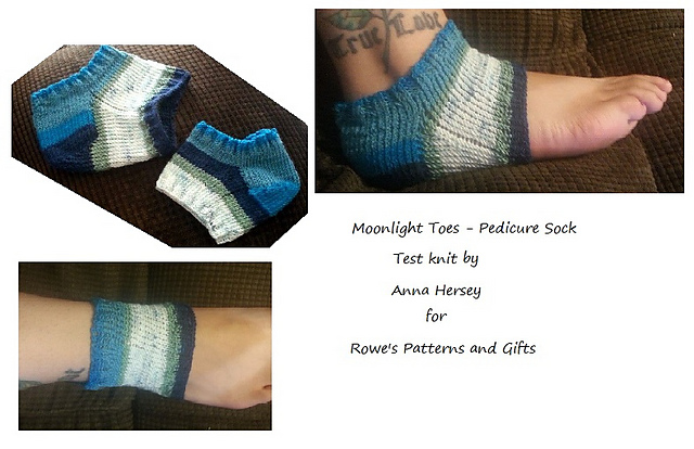Moonlight Toes - Pedicure Sock