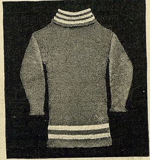 Knitted Sweater for a Boy