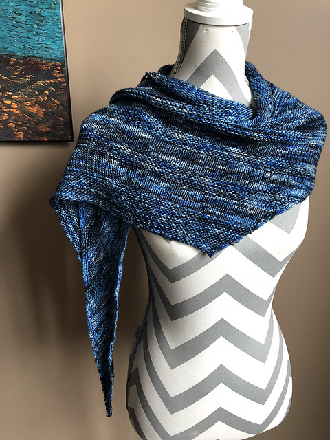 Simple Asymmetry Shawl