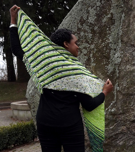Vector Points Shawl