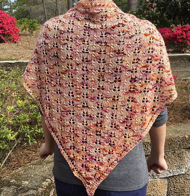 Copper Beech Shawl