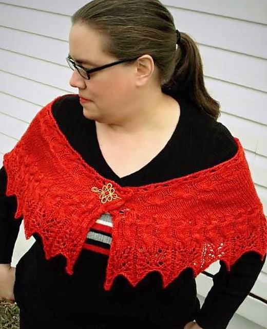 Treble Clef Shawl