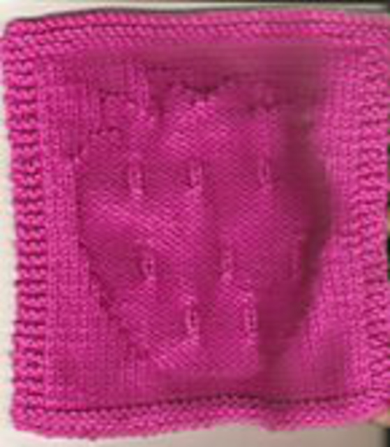 Strawberry Dishcloth