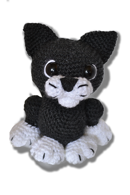 Pixie the cat amigurumi