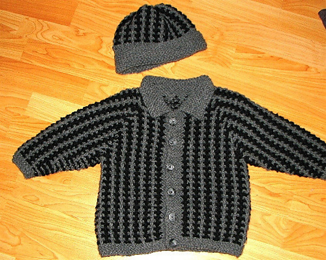 Baby Sweaters and Hat