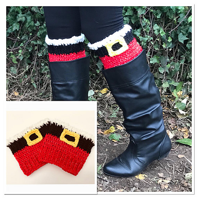 Santa Boot Cuffs