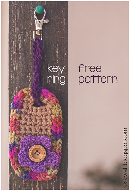 Spring key ring holder