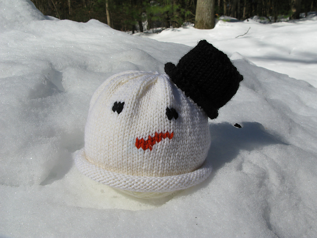 Baby Snowman Hat