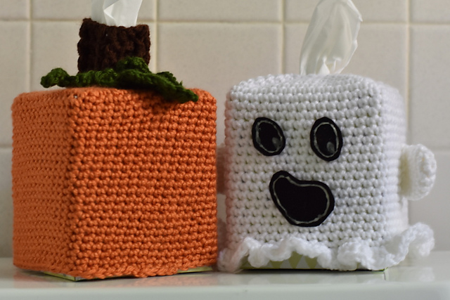 Halloween Tissue Box Cozies