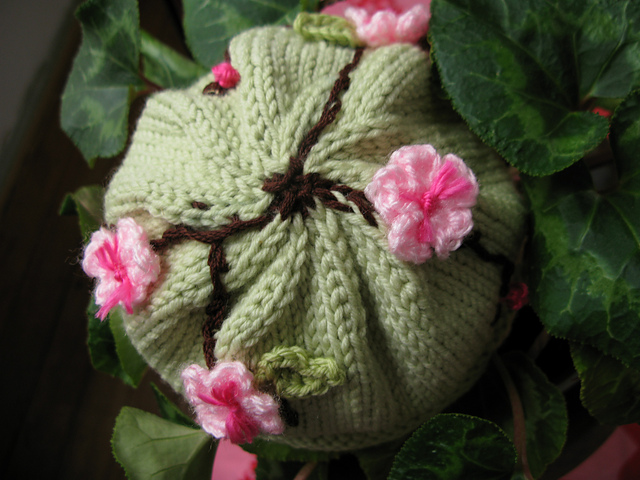 Baby Sakura Blossom Hat