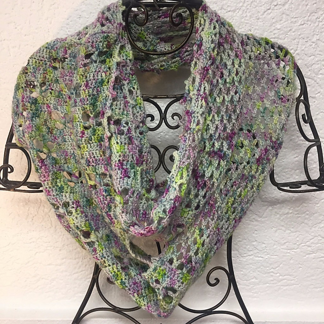 Butterflies & Lace Cowl