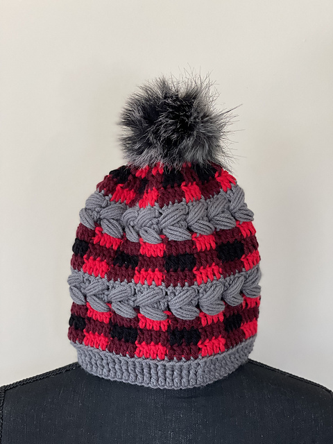 Buffalo Plaid and Plaits HAT