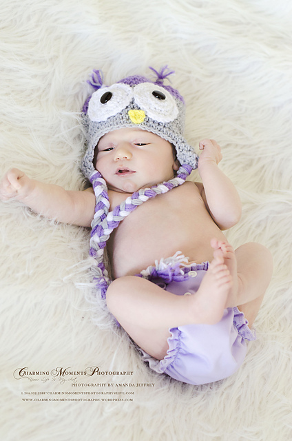 Owl Earflap Hat