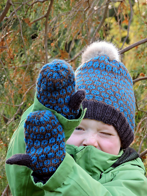 Rainbow Merino Hat