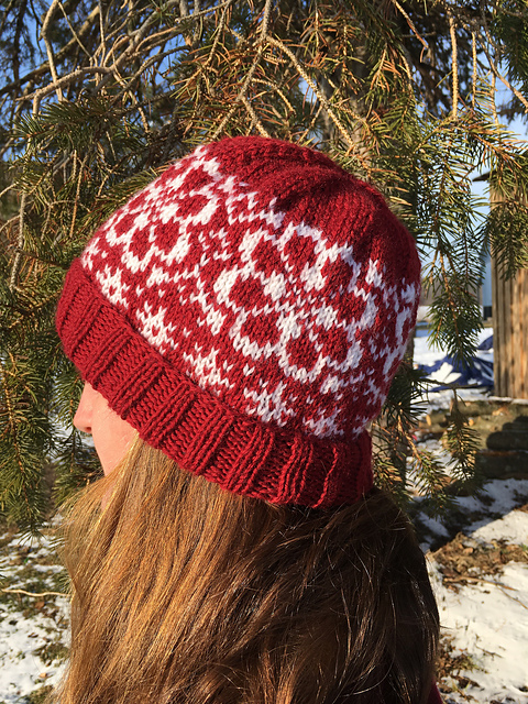 The Valentine Fair Isle Hat