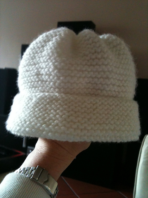 Project  4 - Shaped Garter Stitch Hat