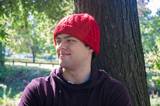 Chevron Texture Winter Hat