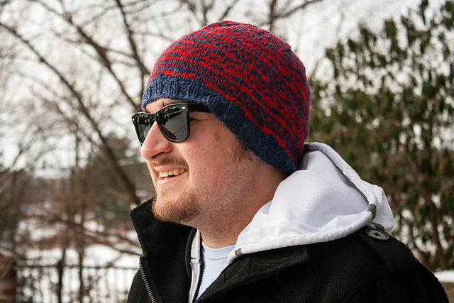 Bumpy Fair Isle Beanie