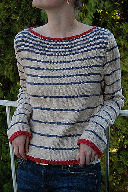 Nautical Striped Sweater