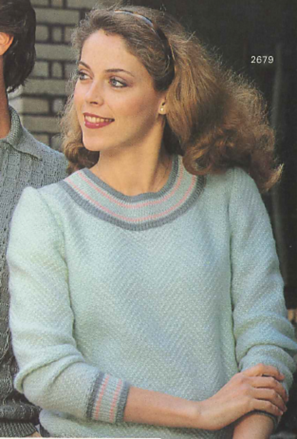 2679 Herringbone Sweater