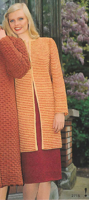 2715 Lady's Striped Jacket