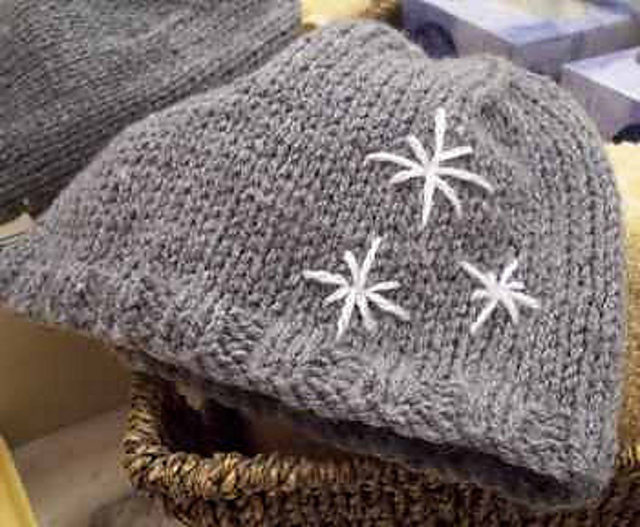 Simple Pinwheel Beanie