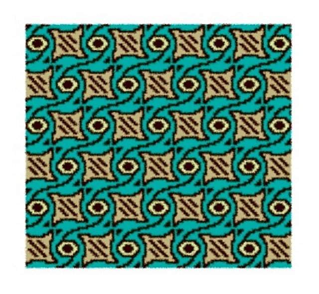 Sea Pebbles Tapestry Crochet Chart