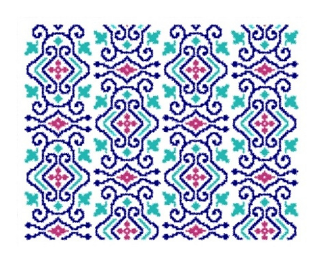 Winter Foliage Tapestry Crochet Chart