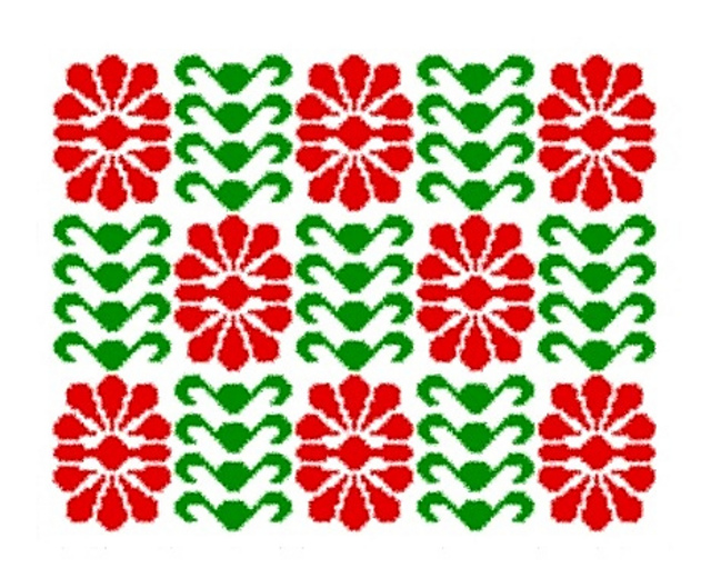 Floral Arrangement Tapestry Crochet Chart