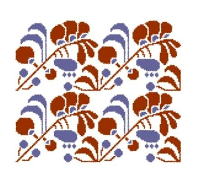 Ravelry Magic Flowers Tapestry Crochet Chart pattern by Marina G