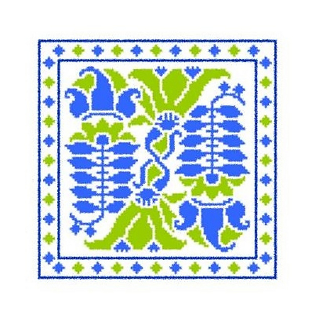 Floral Fantasy Tapestry Crochet Chart