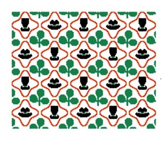St Patrick's Day Tapestry Crochet Chart