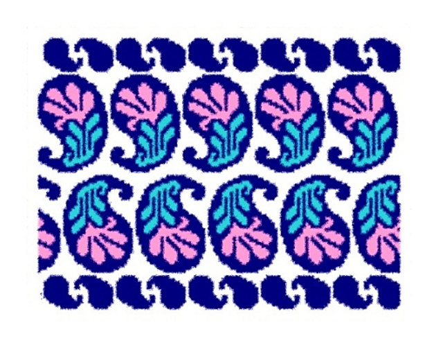 Paisley I Tapestry Crochet
